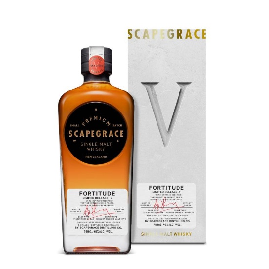 Picture of Scapegrace Fortitude Limited Release V Single Malt 700ml