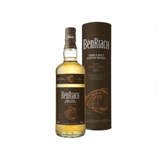 Picture of The BenRiach Peated Cask Strength Batch 2 700ml