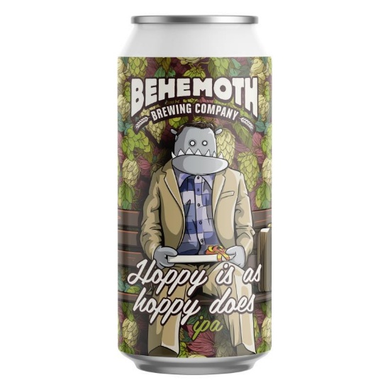 Picture of Behemoth Hoppy Is As Hoppy Does IPA Can 440ml