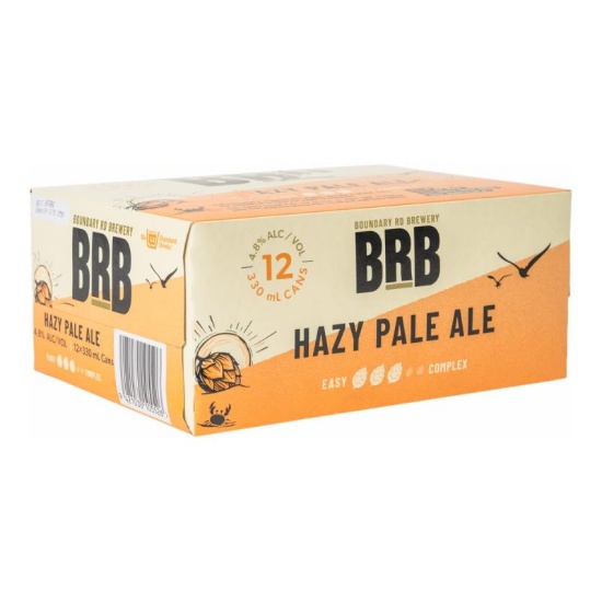 Picture of Boundary Road Brewery Hazy Pale Ale Cans 12x330ml