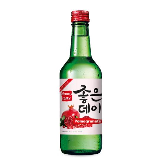Picture of Muhak Good Day Red Pomegranate Soju 13.5% 360ml