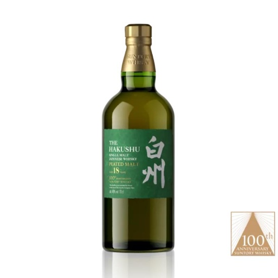 Picture of Suntory The Hakushu 18YO Peated Malt 100th Anniversary Suntory Whisky 700ml