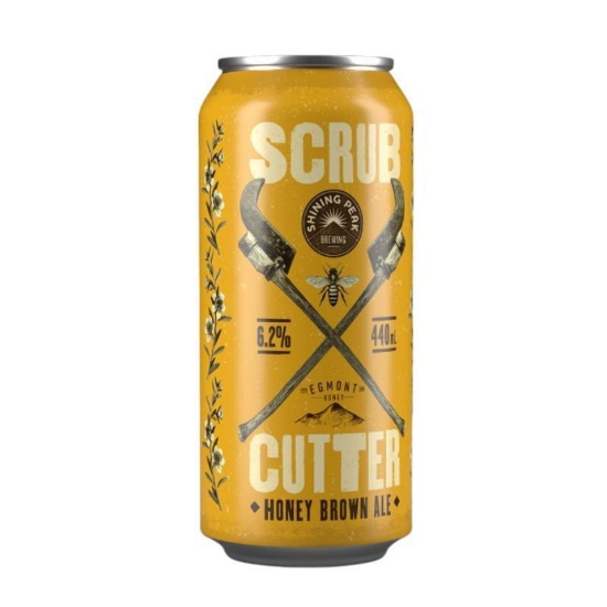 Picture of Shining Peak Scrub Cutter Honey Brown Ale Can 440ml