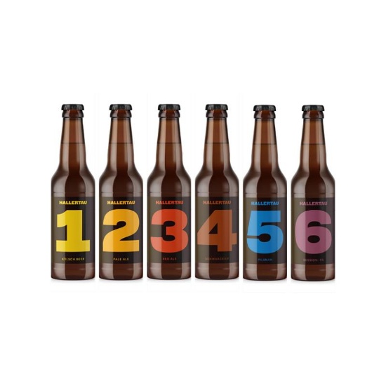 Picture of Hallertau Six Mix Bottles 6x330ml