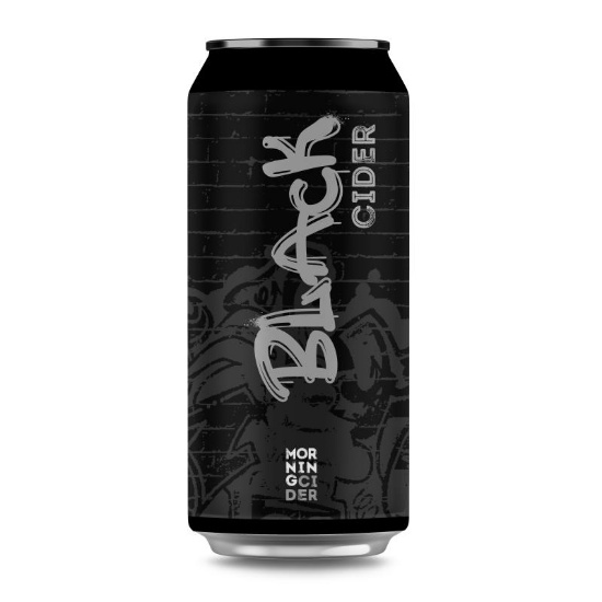 Picture of Morningcider Black Cider Can 440ml
