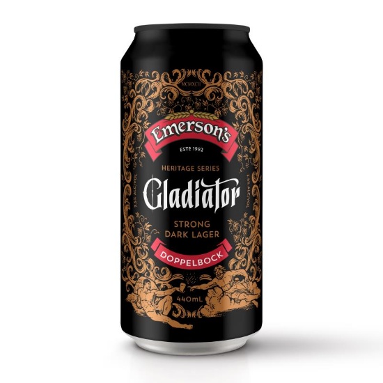 Picture of Emerson's Heritage Series Gladiator Doppelbock Can 440ml