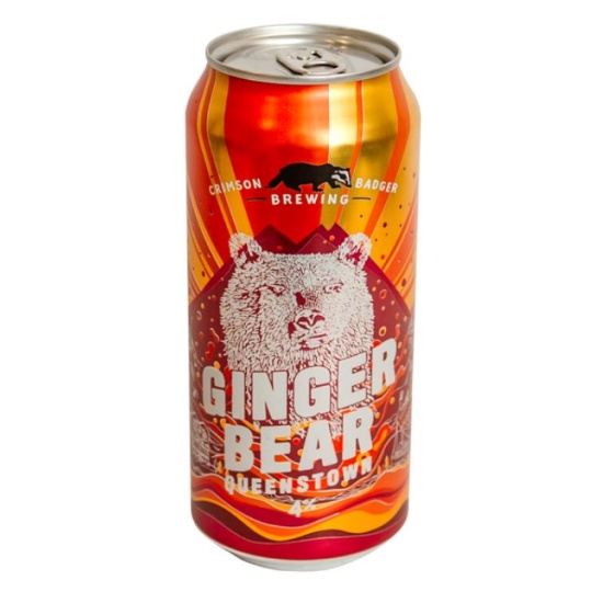 Picture of Crimson Badger Brewing Ginger Bear 4% Can 440ml