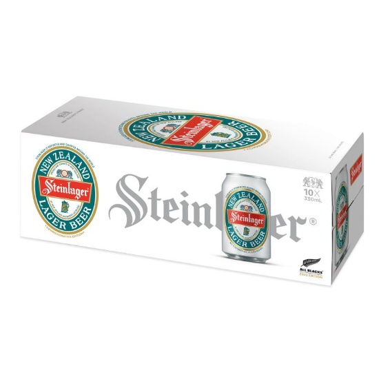 Picture of Steinlager Classic White All Blacks 2023 Edition Cans 10x330ml