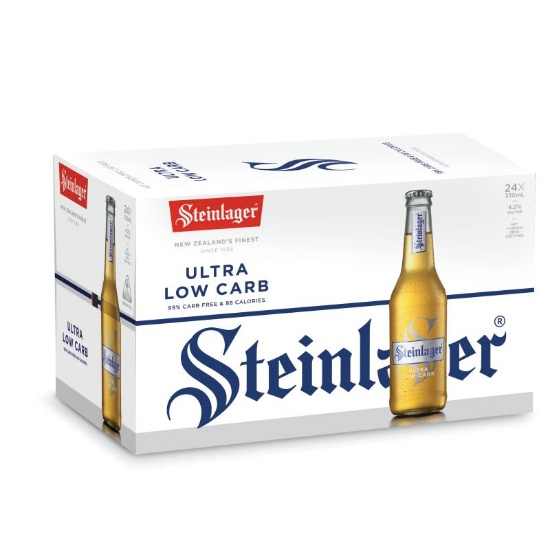 Picture of Steinlager Ultra Low Carb Bottles 24x330ml