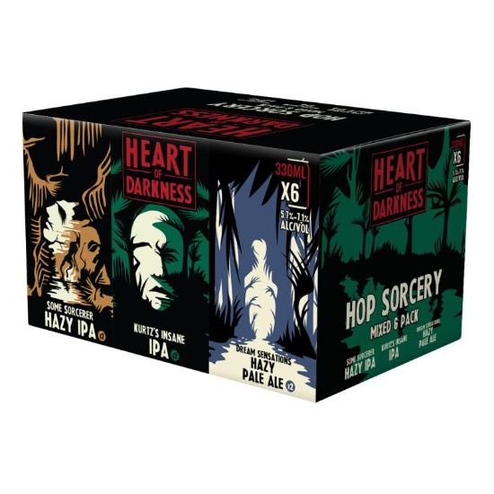 Picture of Heart of Darkness Hop Sorcery Mix Cans 6x330ml