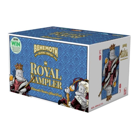 Picture of Behemoth Royal Sampler Classics Mixed Pack Cans 6x330ml