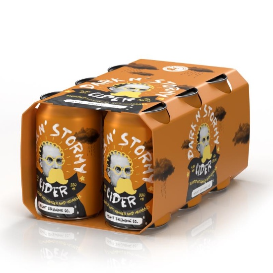 Picture of Mount Brewing Co. Dark n' Stormy Cider 4.5% Cans 6x330ml