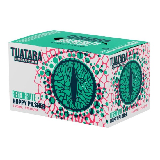 Picture of Tuatara Evolution Regenerate Hoppy Pilsner Cans 6x330ml