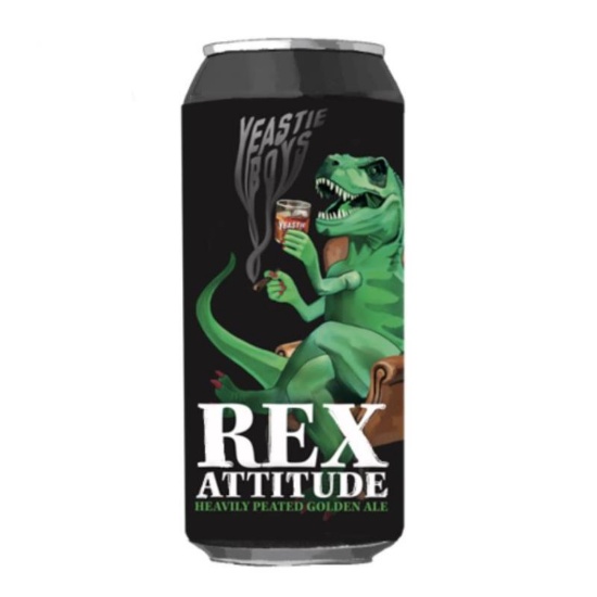 Picture of Yeastie Boys Rex Attitude Heavily Peated Golden Ale Can 440ml