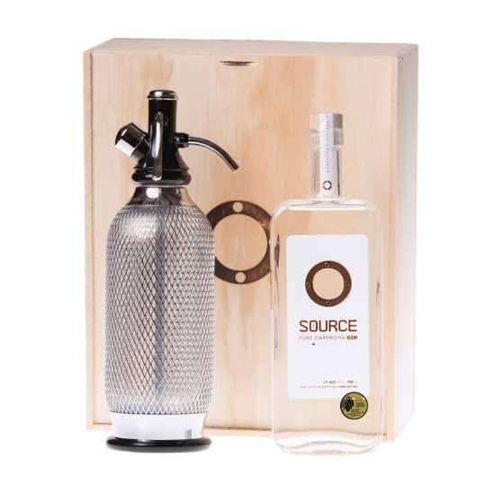 Picture of The Source Pure Cardrona Gin & Soda Siphon Gift Pack 750ml