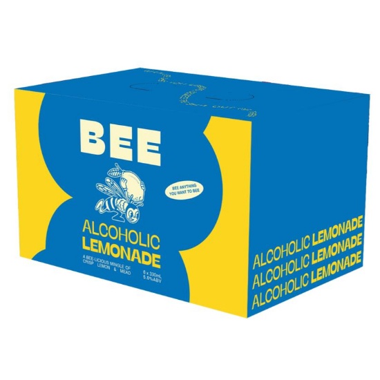 Picture of Bee Alcoholic Lemonade 5% Cans 6x330ml