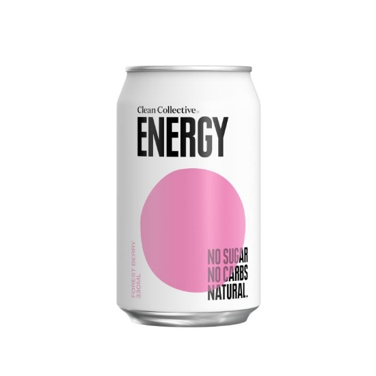 Picture of Clean Collective Energy Forest Berry Can 330ml