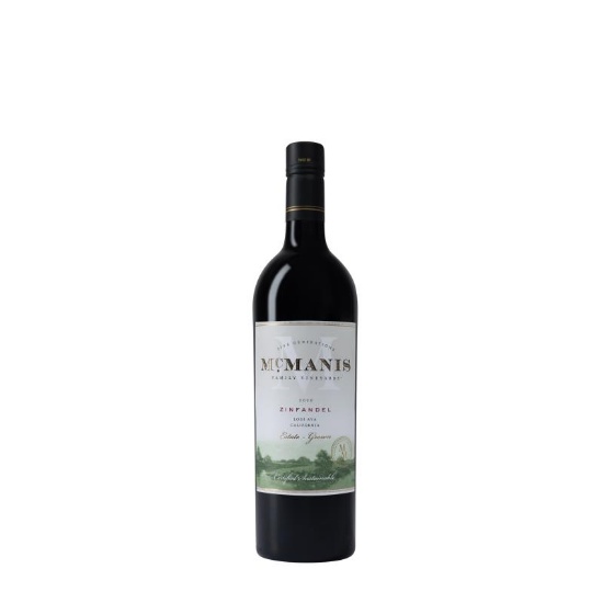 Picture of McManis Family Vineyards Estate Grown Zinfandel 750ml