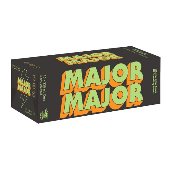 Picture of Major Major Canadian Whisky Crisp Apple 6% Cans 10x320ml