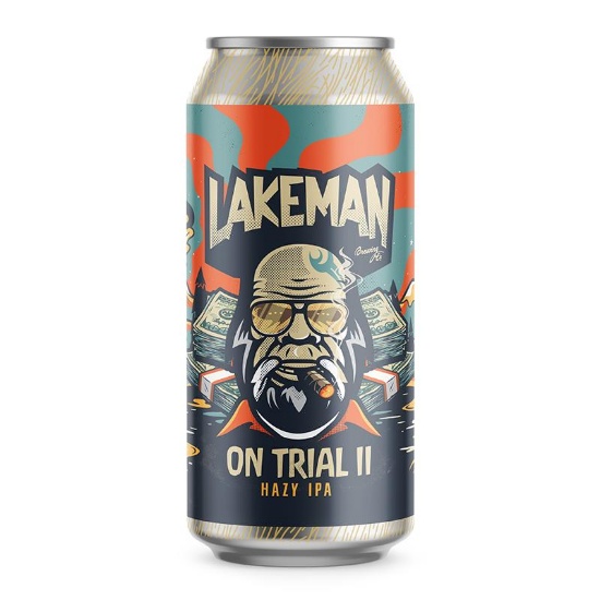 Picture of Lakeman On Trial II Hazy IPA Can 440ml
