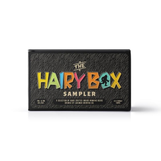 Picture of Lakeman Hairy Box Sampler Cans 6x330ml