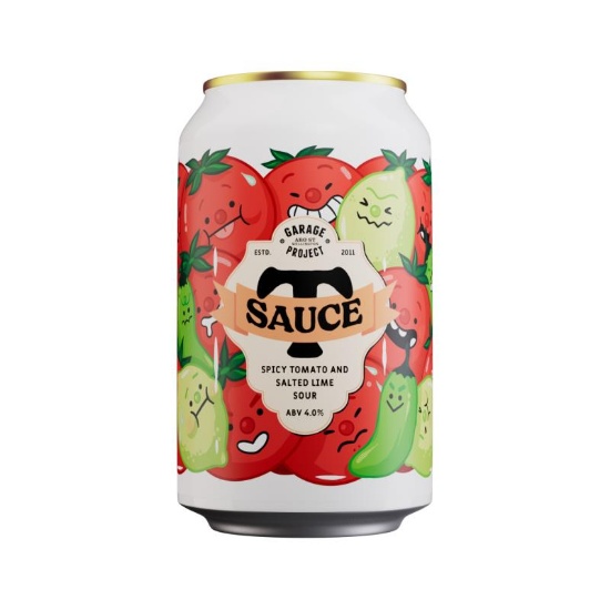 Picture of Garage Project T-Sauce Spicy Tomato & Salted Lime Sour Can 330ml