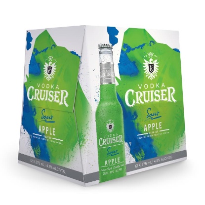 Picture of Cruiser Sour Apple 4.8% Bottles 12x275ml