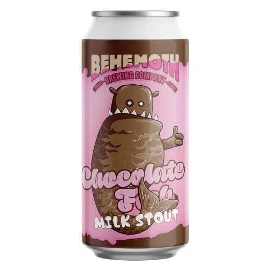 Picture of Behemoth Chocolate Fish Milk Stout Can 440ml