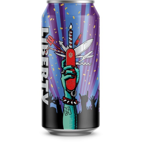 Picture of Liberty Knife Party Party IPA Can 440ml