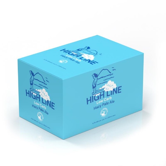 Picture of Mount Brewing Co. High Line Low Carb Hazy Pale Ale Cans 6x330ml