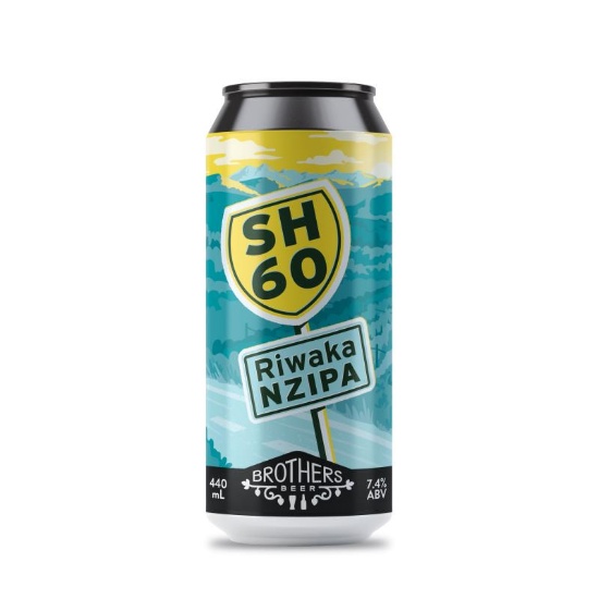 Picture of Brothers Beer SH60 Riwaka NZIPA Can 440ml