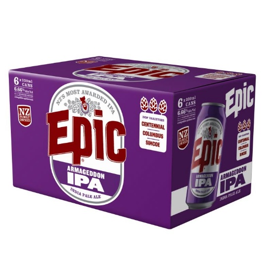 Picture of Epic Armageddon IPA Cans 6x330ml