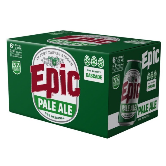Picture of Epic Pale Ale Cans 6x330ml