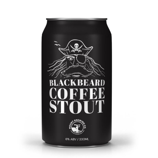 Picture of Mount Brewing Co. Blackbeard Coffee Stout Can 330ml