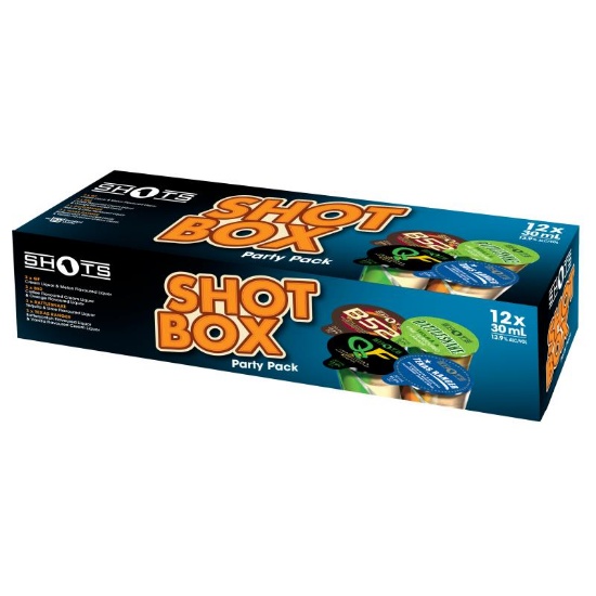 Picture of Shots Shot Box Party Pack 12x30ml