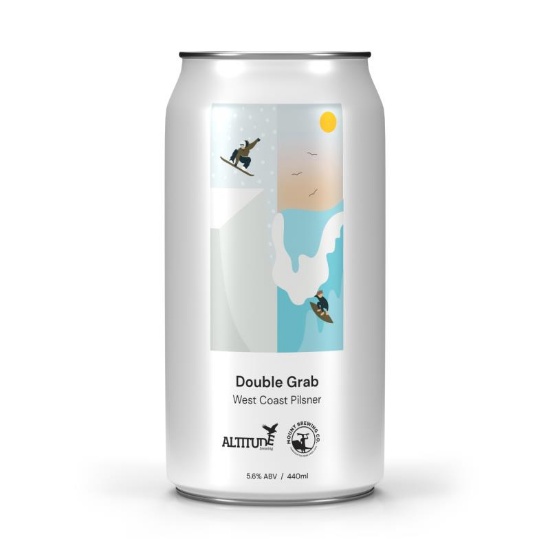 Picture of Mount Brewing Co. x Altitude Double Grab West Coast Pilsner Can 440ml