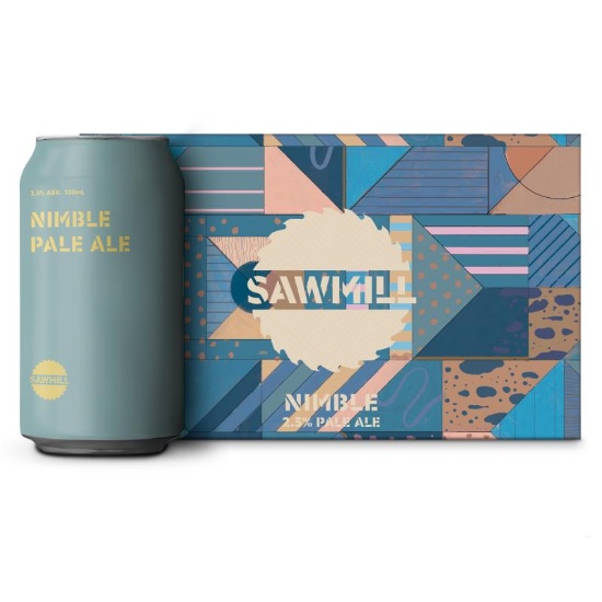 Picture of Sawmill Nimble 2.5% Pale Ale Cans 6x330ml