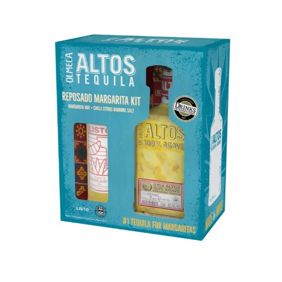 Picture of Olmeca Altos Reposado Tequila & Margarita Kit Gift Pack 700ml