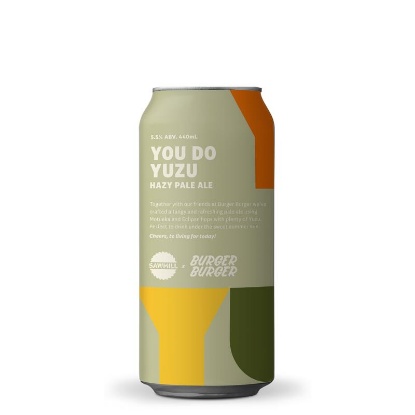 Picture of Sawmill x Burger Burger You Do Yuzu Hazy Pale Ale Can 440ml