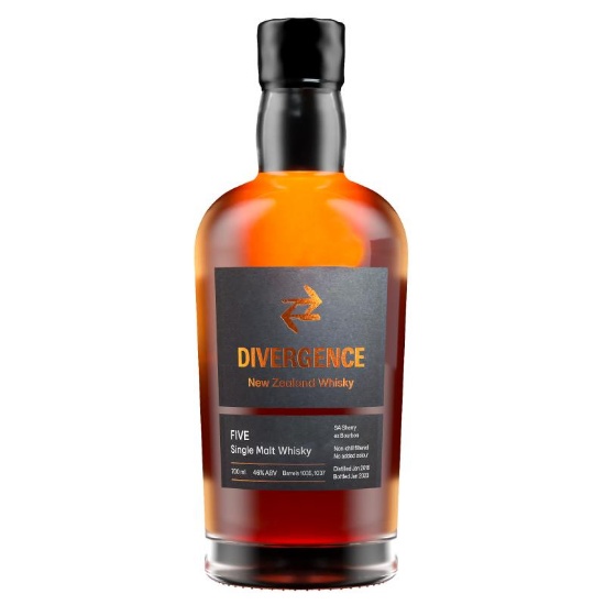 Picture of Divergence FIVE Single Malt NZ Whisky 700ml