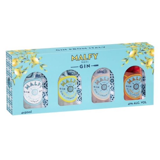 Picture of Malfy G.Q.D.I. Gin Tasting Set 4x50ml