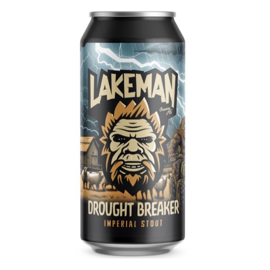 Picture of Lakeman Drought Breaker Imperial Stout Can 440ml