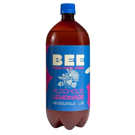 Picture of Bee Pink Alcoholic Lemonade 5% PET Bottle 1.25 Litre