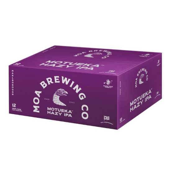Picture of Moa Brewing Co Motueka Hazy IPA Cans 12x330ml