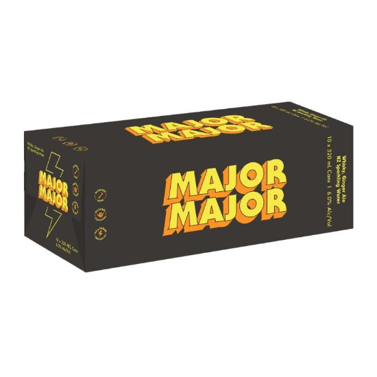 Picture of Major Major Whisky, Ginger Ale 6% Cans 10x320ml