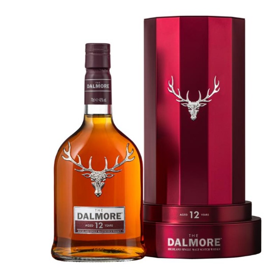 Picture of The Dalmore 12YO Single Malt Pedestal Gift Pack 700ml