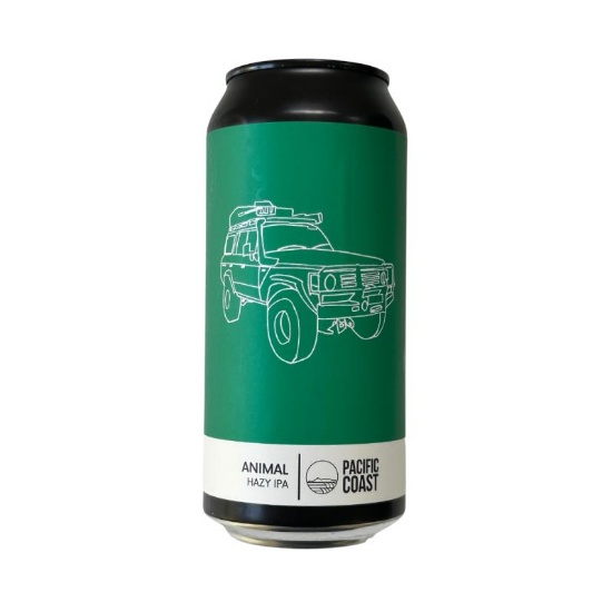 Picture of Pacific Coast Animal Hazy IPA Can 440ml