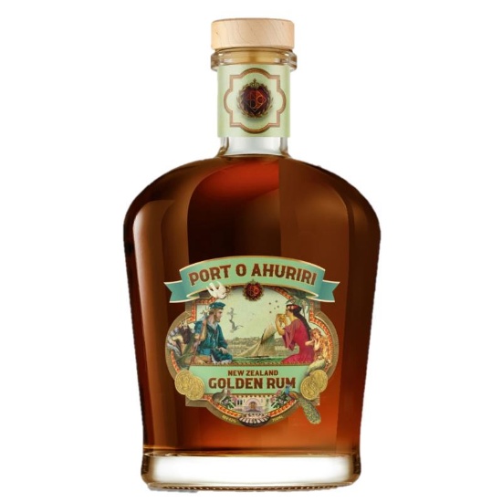 Picture of The National Distillery Company Port O Ahuriri Golden Rum 700ml