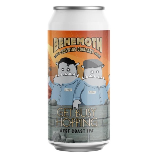 Picture of Behemoth Get Busy Hopping West Coast IPA Can 440ml