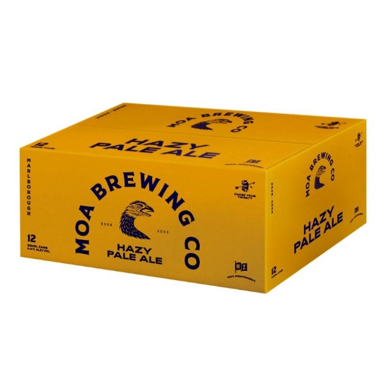 Picture of Moa Brewing Co Hazy Pale Ale Cans 12x330ml
